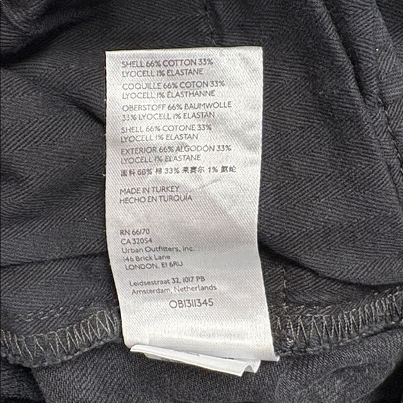 Free People We the Free Bren Relaxed High Rise Jeans Black Distressed Denim 30 - Picture 9 of 10